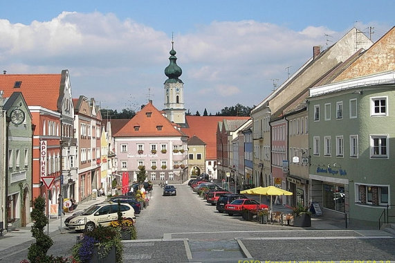 Blick über den Marktplatz